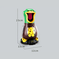 Jogo De Tiro Ao Alvo Com Bomba De Ar com 12 Bolinhas