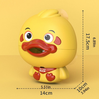 Patinho Musical Produtor de Bolhas com 12 Músicas