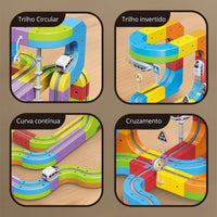 MagicTrain - Trilho Mágico Magnético Educativo